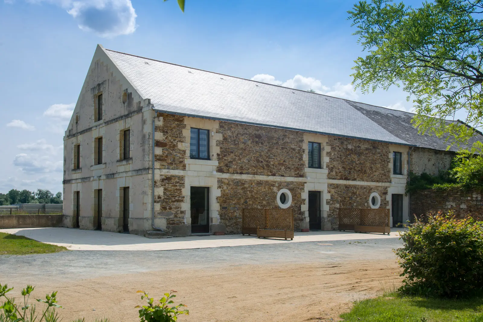 Gîte Premium, Extérieur, Camping de l'étang brissac